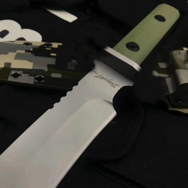 2020101253905201 LS101 Bayonet D9 Long Fixed Blade Knife G10 Handle K Scabbard