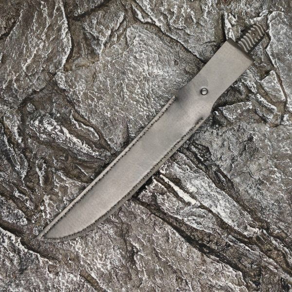 4d2c6837561e848c KT027 Swamp Mouse Small KATANA G10 Handle Leather Sheath