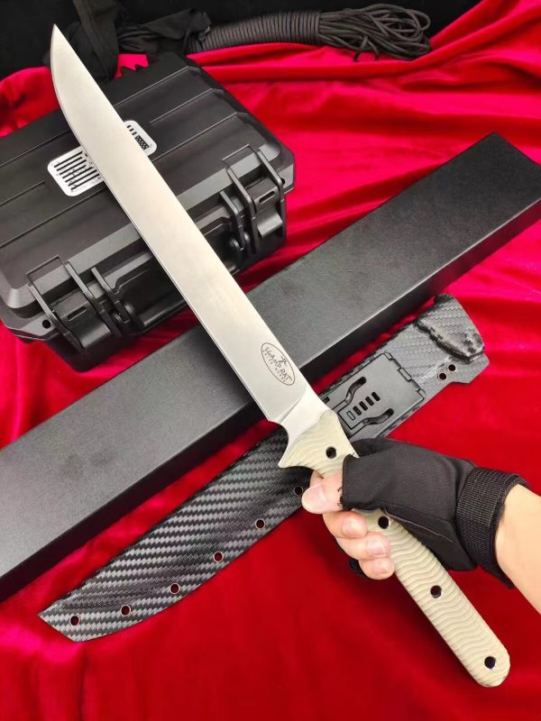 KT026 Swamp Mouse Warrior Sword KATANA G10 Handle K Scabbard