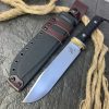 aaa125463 (1) LS098 Nirvana Long Fixed Blade Knife G10 Handle K Scabbard
