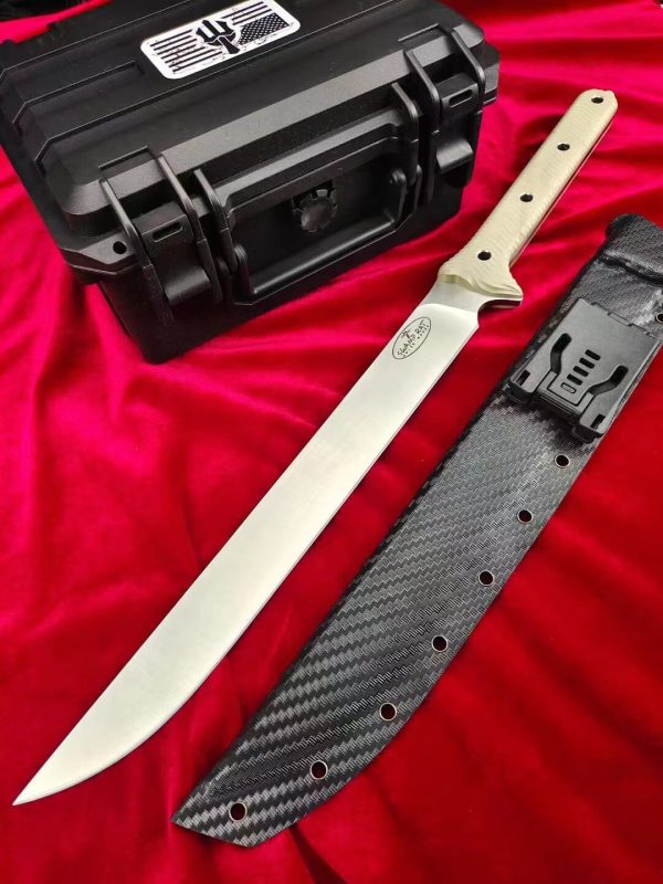 KT026 Swamp Mouse Warrior Sword KATANA G10 Handle K Scabbard