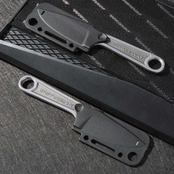 主图-1 SS158 KA-BAR 1119 all steel small straight Short Fixed Blade Knife All steel knife K Scabbard