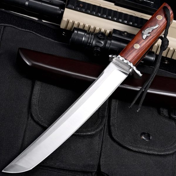 主图-2 KT034 Yoshino Samurai KATANA Wooden Handle Wooden knife set