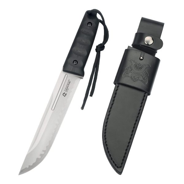 图 1 英 KT029 Fog Island 2 KATANA G10 Handle Leather Sheath