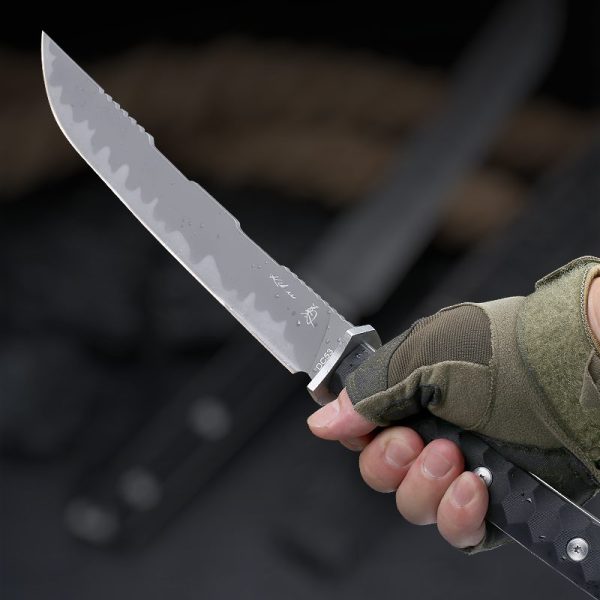 图 10 KT033 chrysanthemum KATANA G10 Handle Leather Sheath