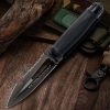 图 2 SS156 Ultra Warrior Deep Sea Short Fixed Blade Knife G10 Handle Nylon cloth knife cover