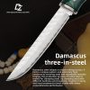 图 3 KT035 Qingzhu Knife KATANA Wooden Handle solid wood handle