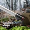 图 3 LS106 The woodcutter Long Fixed Blade Knife Redwood handle Leather Sheath