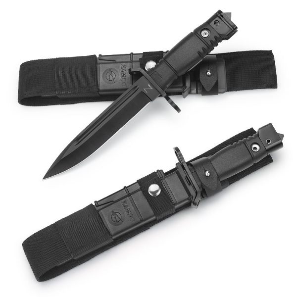 图 3 LS087 AK 12 Long Fixed Blade Knife G10 Handle K Scabbard