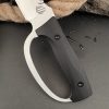 LS089 Mick NO.1Long Fixed Blade Knife G10 Handle Leather Sheath