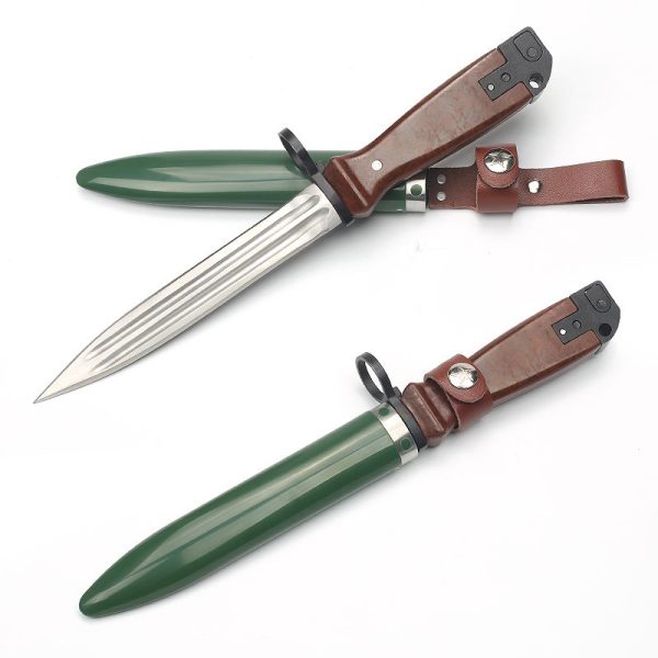 图 4 LS085 Bayi Bar Long Fixed Blade Knife carton Handle carton Scabbard