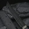 图 4 KT030 Black Huai Sword KATANA G10 Handle Leather Sheath
