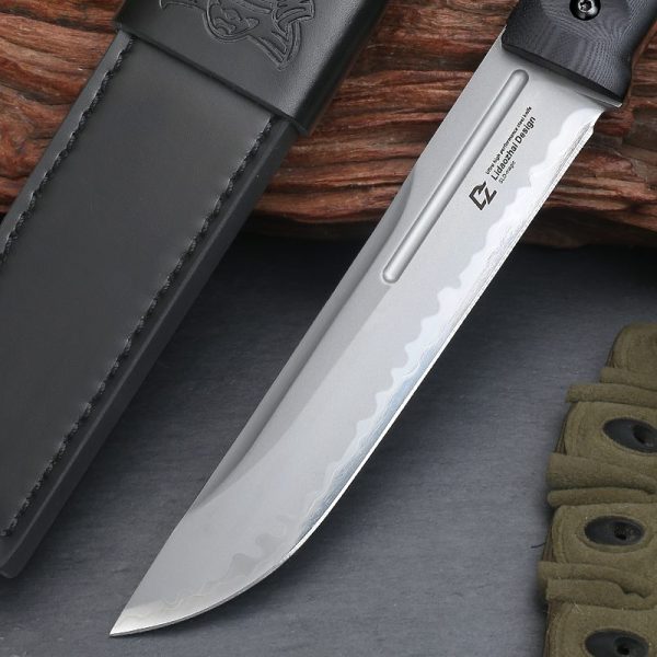 图 4 KT029 Fog Island 2 KATANA G10 Handle Leather Sheath