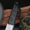 图 5 KT029 Fog Island 2 KATANA G10 Handle Leather Sheath
