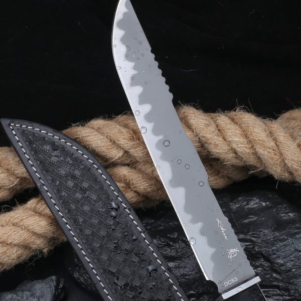 图 5 KT033 chrysanthemum KATANA G10 Handle Leather Sheath