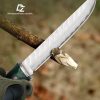 图 6 KT035 Qingzhu Knife KATANA Wooden Handle solid wood handle