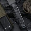 LS086 seal Long Fixed Blade Knife G10 Handle K Scabbard