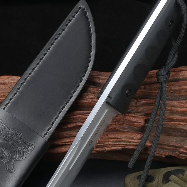 图 6 KT029 Fog Island 2 KATANA G10 Handle Leather Sheath