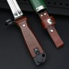 图 6 LS085 Bayi Bar Long Fixed Blade Knife carton Handle carton Scabbard