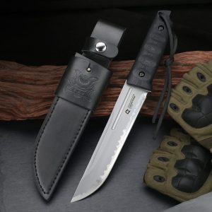 图 7 KT029 Fog Island 2 KATANA G10 Handle Leather Sheath