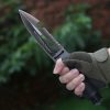 图 7 SS156 Ultra Warrior Deep Sea Short Fixed Blade Knife G10 Handle Nylon cloth knife cover
