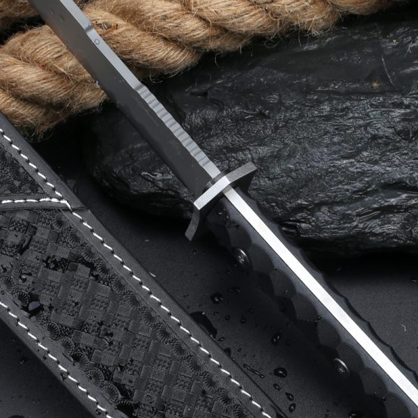 图 7 KT033 chrysanthemum KATANA G10 Handle Leather Sheath