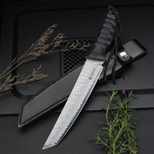 图 7 KT031Zhan San KATANA G10 Handle Leather Sheath