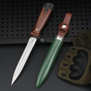 LS085 Bayi Bar Long Fixed Blade Knife carton Handle carton Scabbard