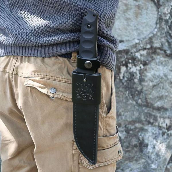 KT028 Kirishima KATANA G10 Handle Leather Sheath