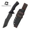 图英 1 SS164 heavy armor Short Fixed Blade Knife G10 Handle K Scabbard