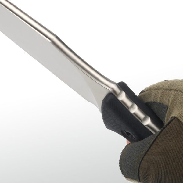 SS166 Destroy the city Short Fixed Blade Knife G10 Handle K Scabbard