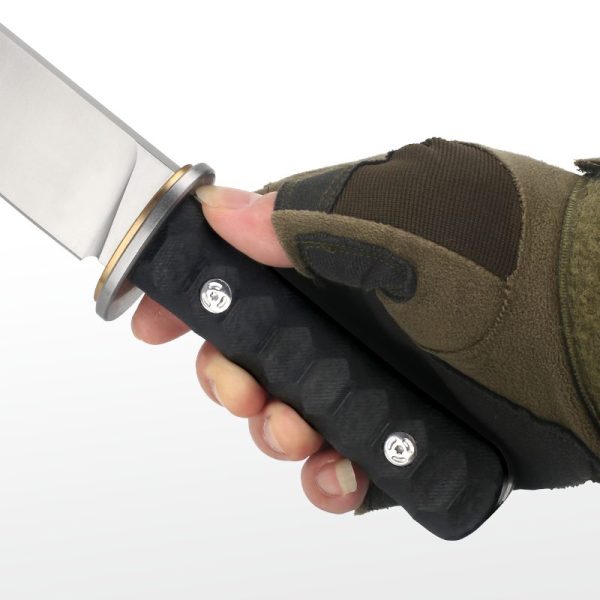 图英 5 LS098 Nirvana Long Fixed Blade Knife G10 Handle K Scabbard