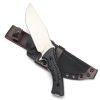 SS166 Destroy the city Short Fixed Blade Knife G10 Handle K Scabbard