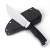 图英 6 SS165 Asura Short Fixed Blade Knife G10 Handle K Scabbard