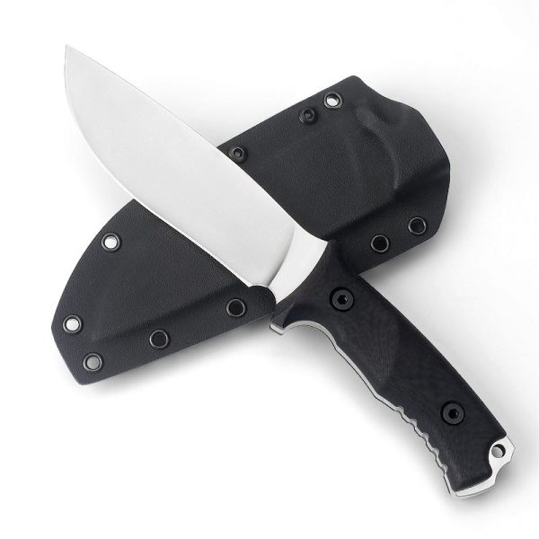 图英 6 SS165 Asura Short Fixed Blade Knife G10 Handle K Scabbard