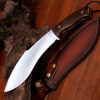 微信图片_20240625142036 GT002 Overlord Kukri Gurkha Knife Wooden Handle Leather Scabbard Curved knife
