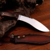 微信图片_20240625142050 GT002 Overlord Kukri Gurkha Knife Wooden Handle Leather Scabbard Curved knife