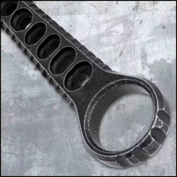 DE029 M48 double-edged Black stone washed steel K Scabbard