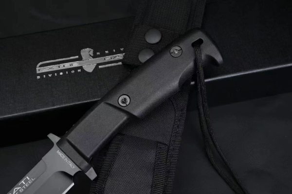 LS090 Extreme Force Bloodline Expansion Long Fixed Blade Knife G10 Handle Nylon cloth knife cover