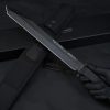 LS090 Extreme Force Bloodline Expansion Long Fixed Blade Knife G10 Handle Nylon cloth knife cover
