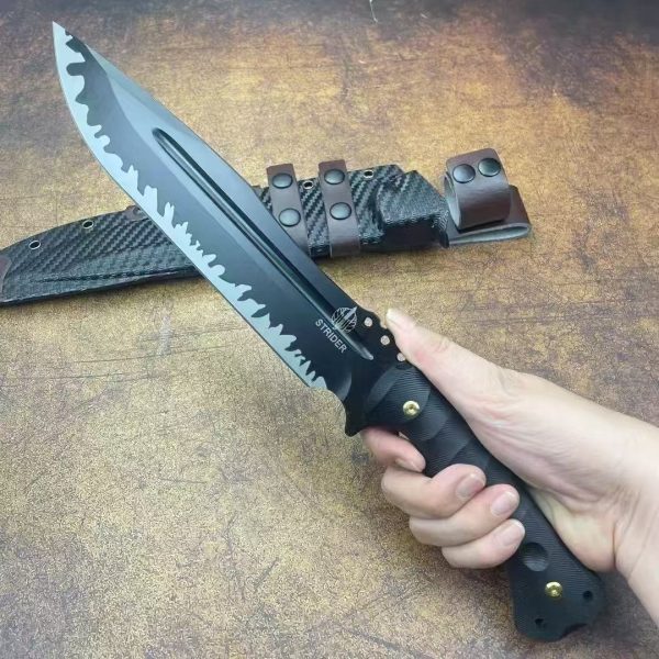 微信图片_2025-06-29_103739_163 LS091(Vanguard) Stride Heavy Obstacle Disposal Knife Long Fixed Blade Knife G10 Handle K Scabbard