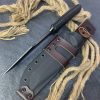 微信图片_2025-07-23_230743_711 SS164 heavy armor Short Fixed Blade Knife G10 Handle K Scabbard