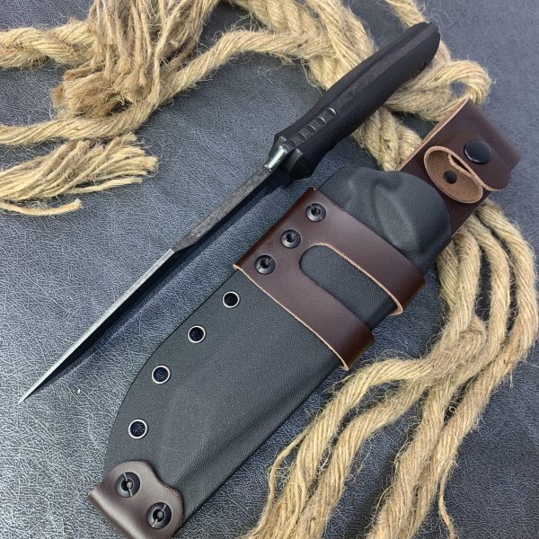 微信图片_2025-07-23_230743_711 SS164 heavy armor Short Fixed Blade Knife G10 Handle K Scabbard