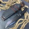 微信图片_2025-07-23_230748_264 SS164 heavy armor Short Fixed Blade Knife G10 Handle K Scabbard