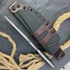 SS166 Destroy the city Short Fixed Blade Knife G10 Handle K Scabbard