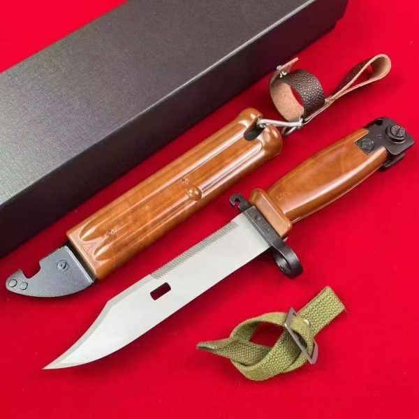 微信图片_2025-08-05_210221_425 SS169 Soviet AKM bayonet Short Fixed Blade Knife Advanced Engineering ABS Handle Advanced Engineering ABS Sheath