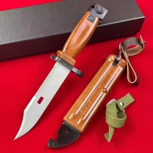 SS169 Soviet AKM bayonet Short Fixed Blade Knife Advanced Engineering ABS Handle Advanced Engineering ABS Sheath