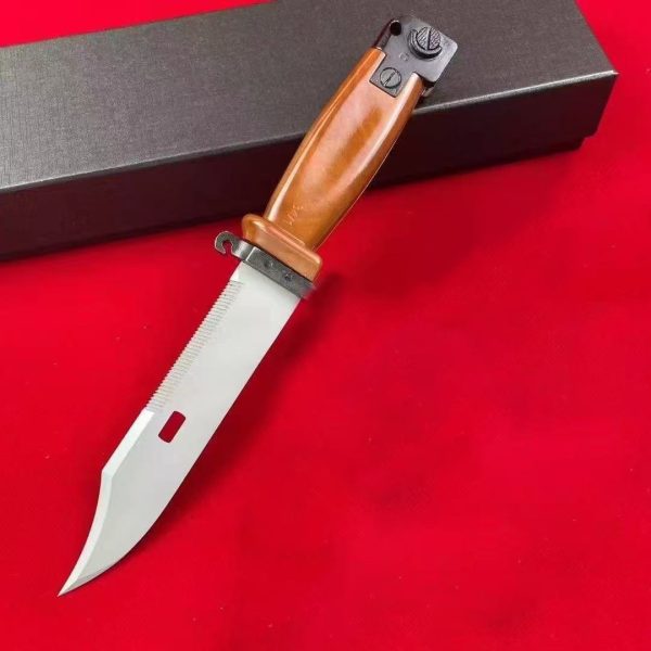 微信图片_2025-08-05_210337_953 SS169 Soviet AKM bayonet Short Fixed Blade Knife Advanced Engineering ABS Handle Advanced Engineering ABS Sheath