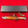 微信图片_2025-08-05_210356_385 SS169 Soviet AKM bayonet Short Fixed Blade Knife Advanced Engineering ABS Handle Advanced Engineering ABS Sheath