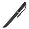 未 白底 KT030 Black Huai Sword KATANA G10 Handle Leather Sheath